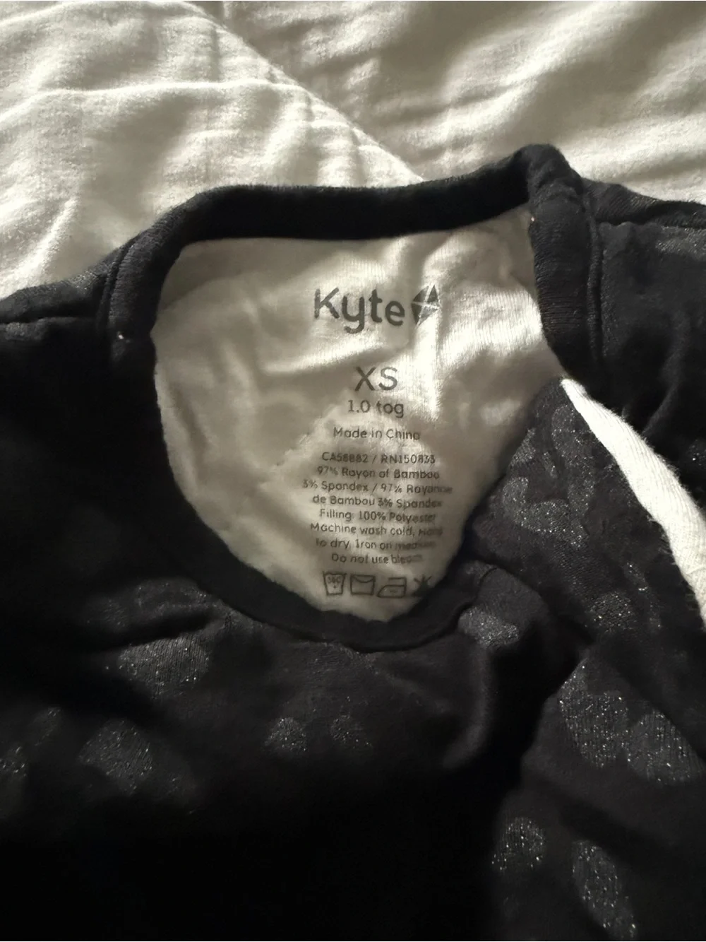 Kyte Baby Midnight Leopard Sleep Sack